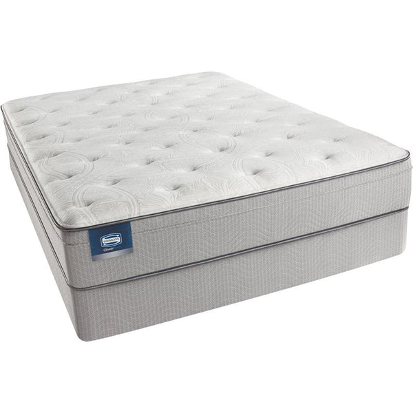 Simmons BeautySleep Columbia Plush Euro Top Mattress Set (Twin XL) IMAGE 1