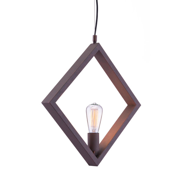  Zuo Rotorura 98417 Ceiling Lamp - Rust IMAGE 1