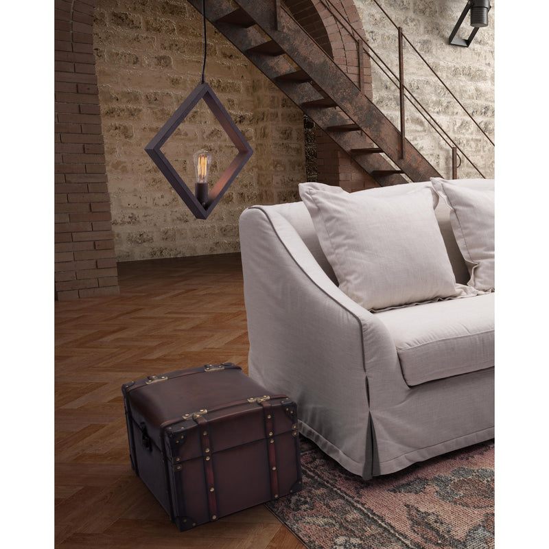  Zuo Rotorura 98417 Ceiling Lamp - Rust IMAGE 4