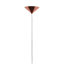  Zuo Forecast 50174 Ceiling Lamp - Rose Gold IMAGE 4
