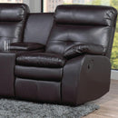  IFDC Bonded Leather 3-Seat Home Theatre Seating IF 9075 IMAGE 2