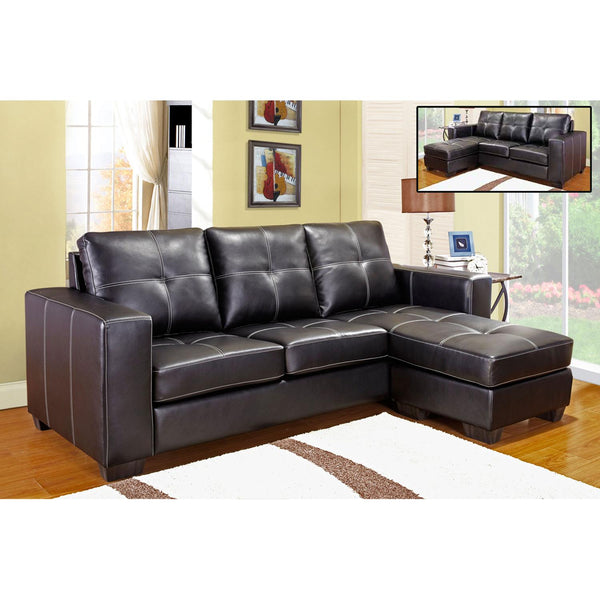 IFDC Bonded Leather Sectional IF 9355 IMAGE 1