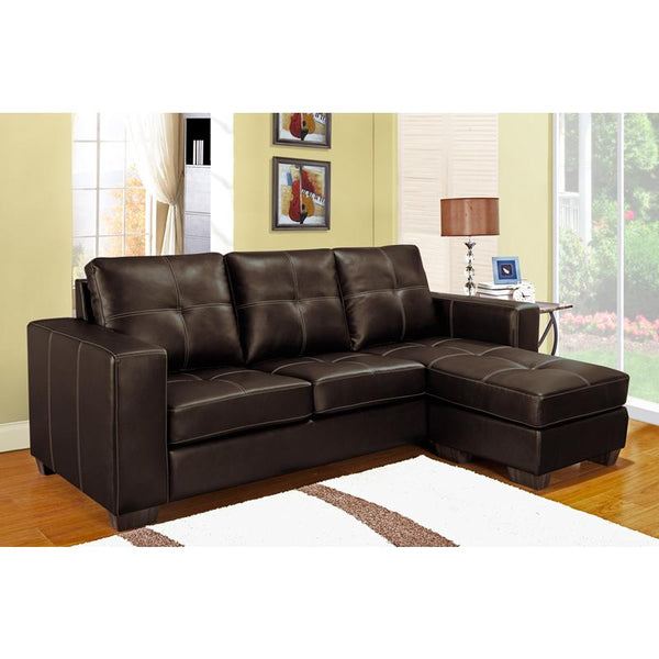 IFDC Bonded Leather Sectional IF 9356 IMAGE 1
