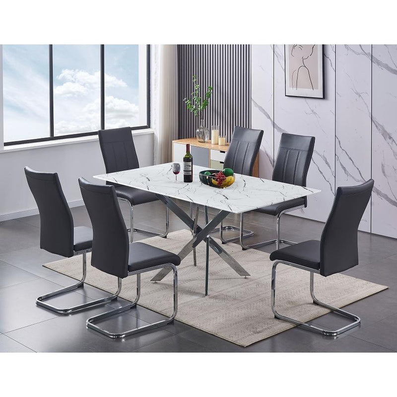 IFDC T-1442/ C-1879 7 pc Dining Set IMAGE 1