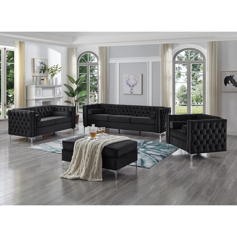 IFDC IF 8007 3 pc Living Room Set IMAGE 1