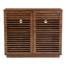  Zuo Linea 199050 Cabinet - Walnut IMAGE 3