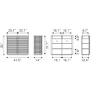  Zuo Linea 199050 Cabinet - Walnut IMAGE 8