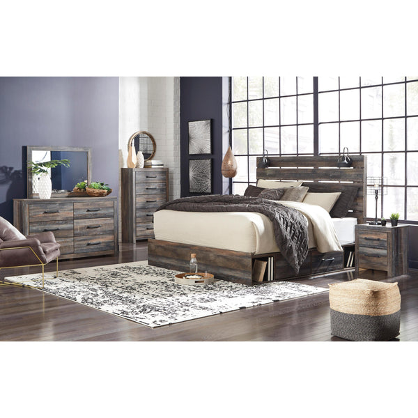 Signature Design by Ashley Drystan B211B66 8 pc King Panel Storage Bedroom Set IMAGE 1