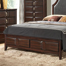  IFDC Nina King Platform Bed Nina 78" Bed IMAGE 3