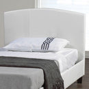  IFDC Queen Upholstered Platform Bed IF 133W - 60 IMAGE 2