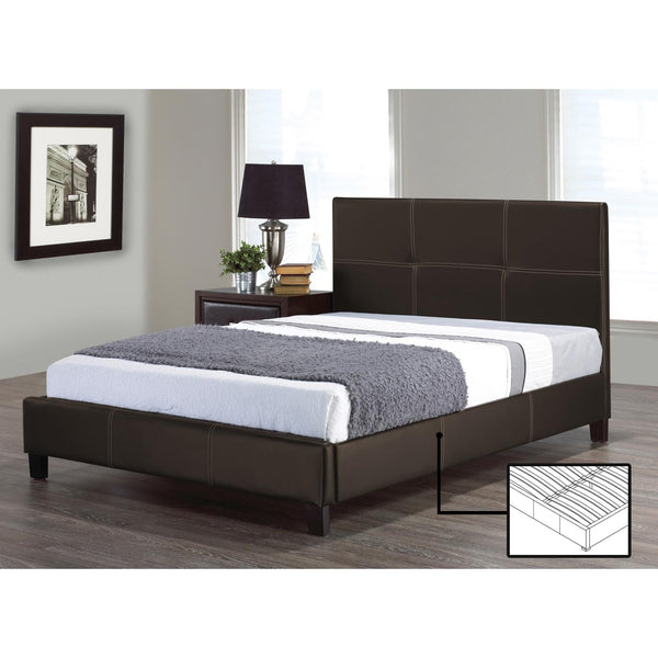 IFDC Full Upholstered Platform Bed IF 130EX - 54 IMAGE 1