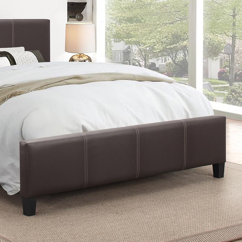 IFDC Full Upholstered Platform Bed IF 176 - 54 IMAGE 3