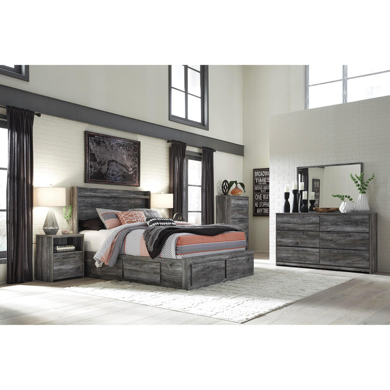 Signature Design by Ashley Baystorm B221B43 6 pc Queen Panel Storage Bedroom Set IMAGE 1