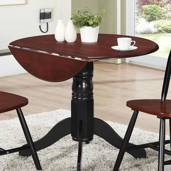 IFDC Round Dining Table with Pedestal Base T 1085 IMAGE 1