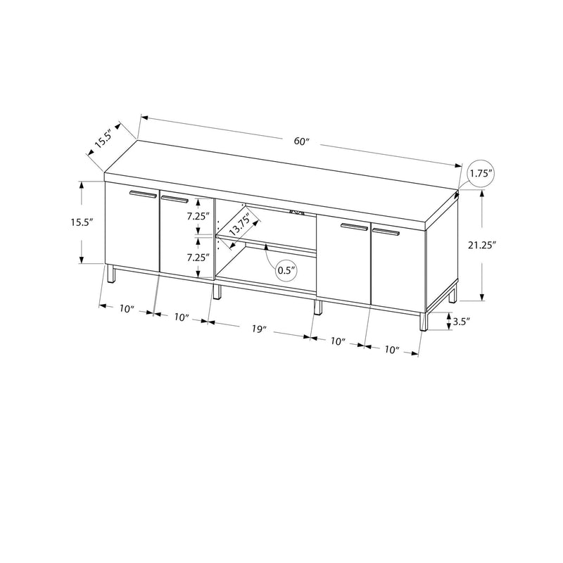 Monarch TV Stand I 2590 IMAGE 5