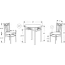  Monarch 3 pc Dinette I 3075 IMAGE 5