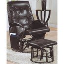  Monarch Swivel, Rocker Leather look Recliner I 7273 IMAGE 2
