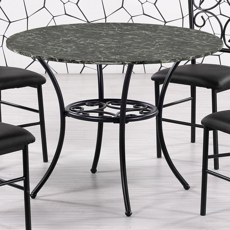 Brassex Round Corneua Dining Table Corneua Dining Table IMAGE 1