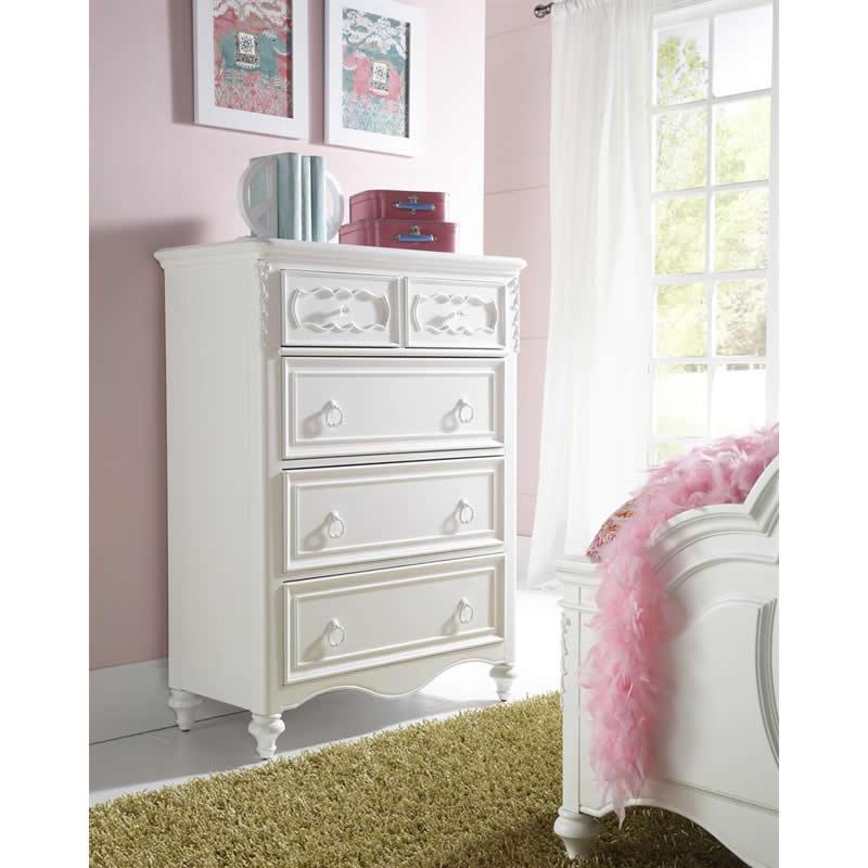 Samuel Lawrence Furniture SweetHeart 5-Drawer Kids Chest 8470-440 IMAGE 2