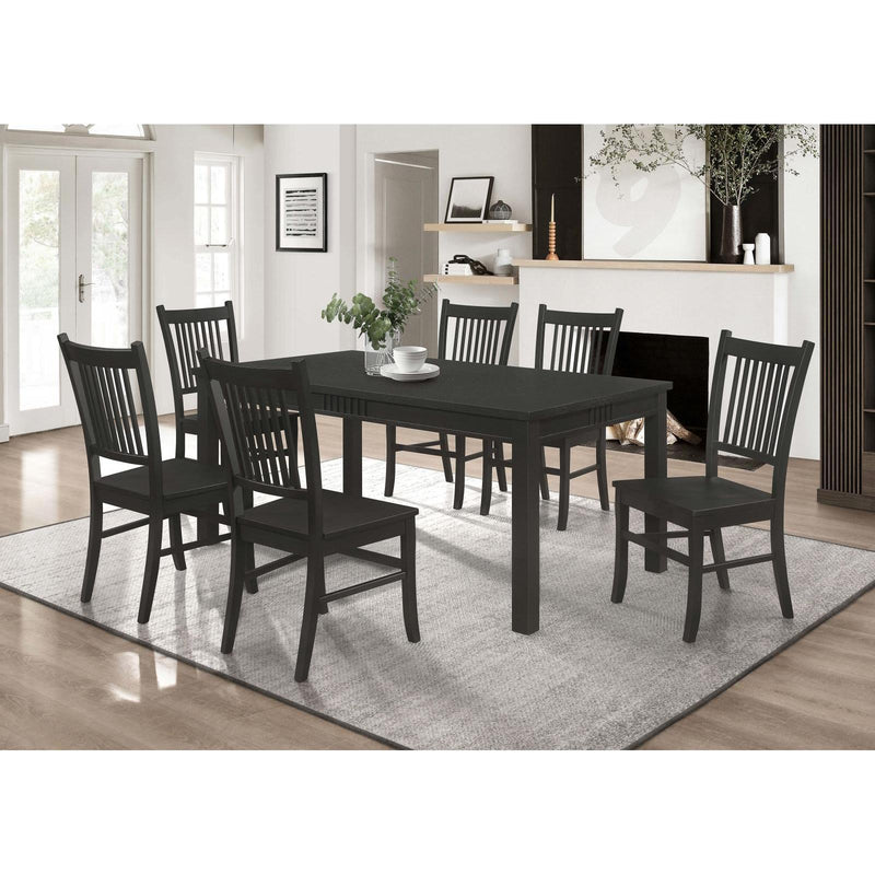 Coaster Furniture Marbrisa 123071-S7 7 pc Dining Set IMAGE 1