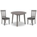 Signature Design by Ashley Shullden D194D2 3 pc Dining Set IMAGE 1