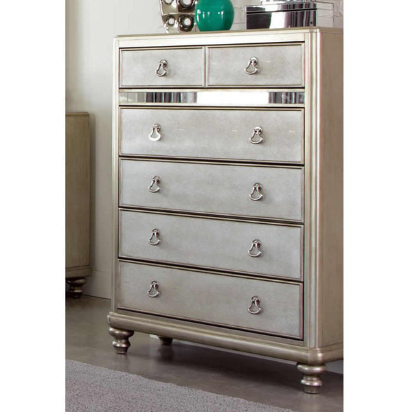 Coaster Furniture Bling Game 5-Drawer Chest 204185 IMAGE 1