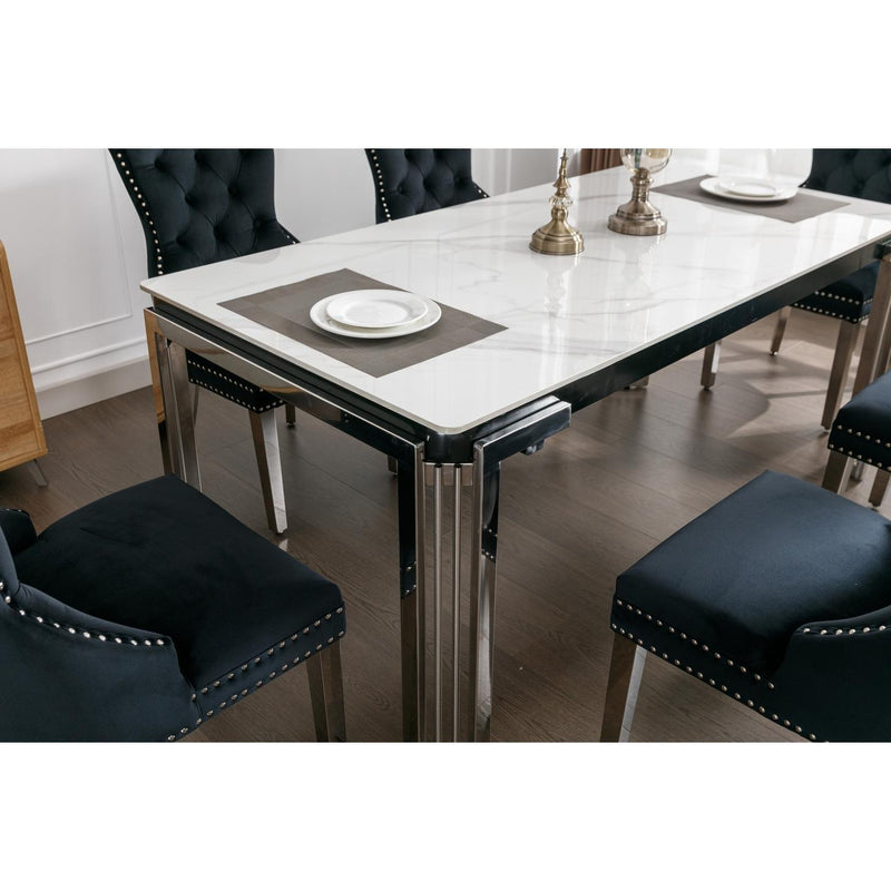 IFDC T-1274/ C-1261 7 pc Dining Set IMAGE 1