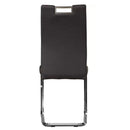  Mazin Furniture Betmar 5178GYS Side Chair, Dark Gray IMAGE 4