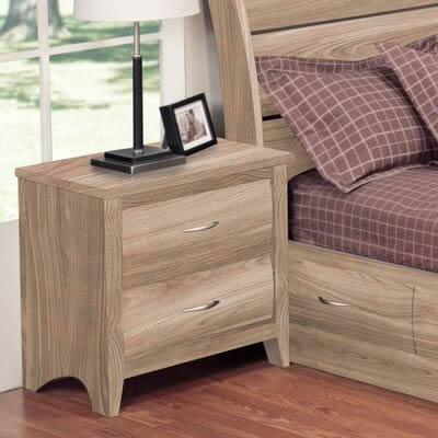 Dynamic Furniture 2-Drawer Kids Nightstand 348-222 IMAGE 1