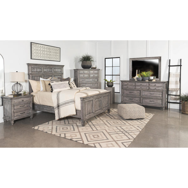 Coaster Furniture Avenue 224031KW-S4 6 pc California King Panel Bedroom Set IMAGE 1