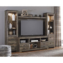 Signature Design by Ashley Trinell W446W2 4 pc Entertainment Center IMAGE 4