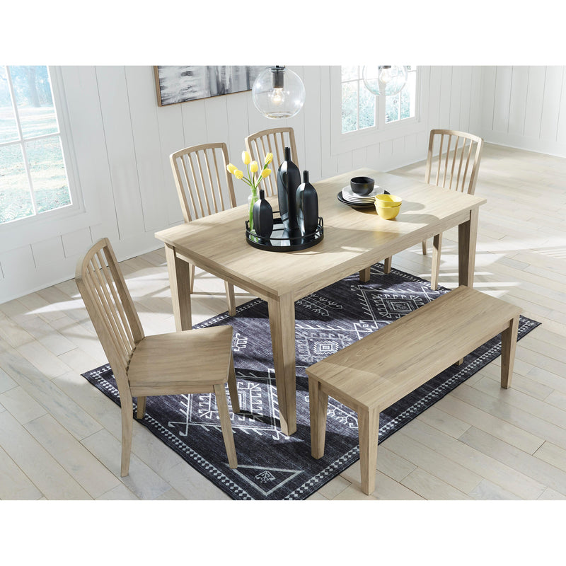 Signature Design by Ashley Gleanville D511 6 pc Dining Set IMAGE 2