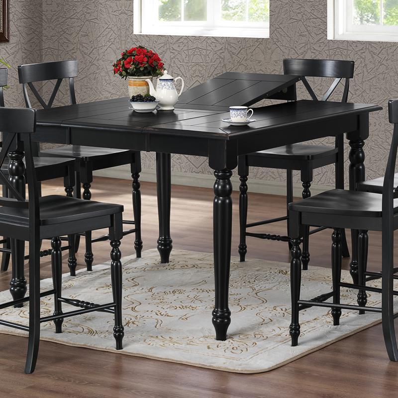 Minhas Furniture Square Lamar Pub Height Dining Table Lamar D750-75 IMAGE 1