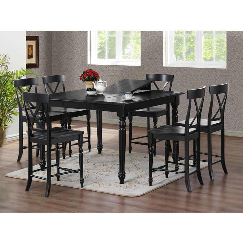 Minhas Furniture Square Lamar Pub Height Dining Table Lamar D750-75 IMAGE 2