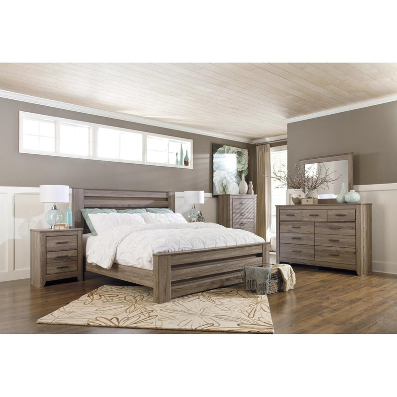 Signature Design by Ashley Zelen B248 6 pc Queen Poster Bedroom Set IMAGE 1