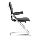  Zuo Lider Plus 215210 Conference Chair - Black IMAGE 2