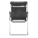 Zuo Lider Plus 215210 Conference Chair - Black IMAGE 4