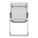  Zuo Lider Plus 215211 Conference Chair - White IMAGE 4