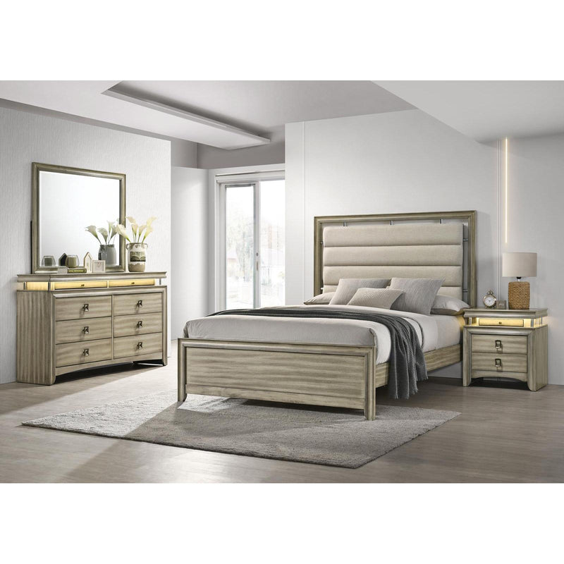 Coaster Furniture Giselle 224391KE-S4 6 pc King Panel Bedroom Set IMAGE 1