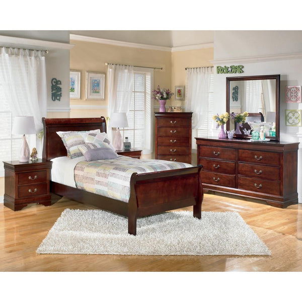 Signature Design by Ashley Alisdair B376B20 4 pc Twin Sleigh Bedroom Set IMAGE 1