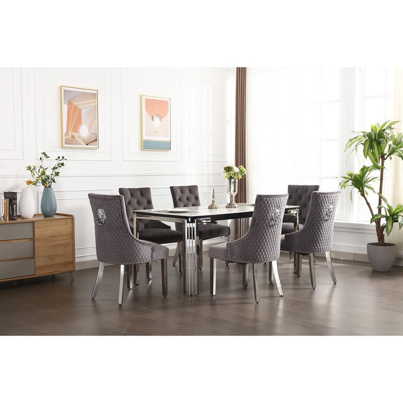 IFDC T-1274/ C-1250 7 pc Dining Set IMAGE 2