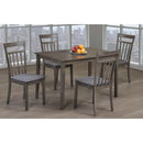 Titus Furniture T3116 5 pc Dining Set - Grey IMAGE 1