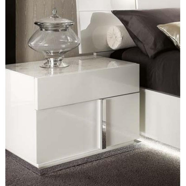 ALF Italia Canova 2-Drawer Nightstand KJCV131BI IMAGE 1