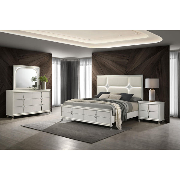 Coaster Furniture Olivia 224951KW-S4 6 pc California King Panel Bedroom Set IMAGE 1