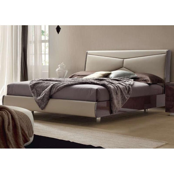 ALF Italia Elegance Queen Upholstered Platform Bed PJEV0200BT IMAGE 1