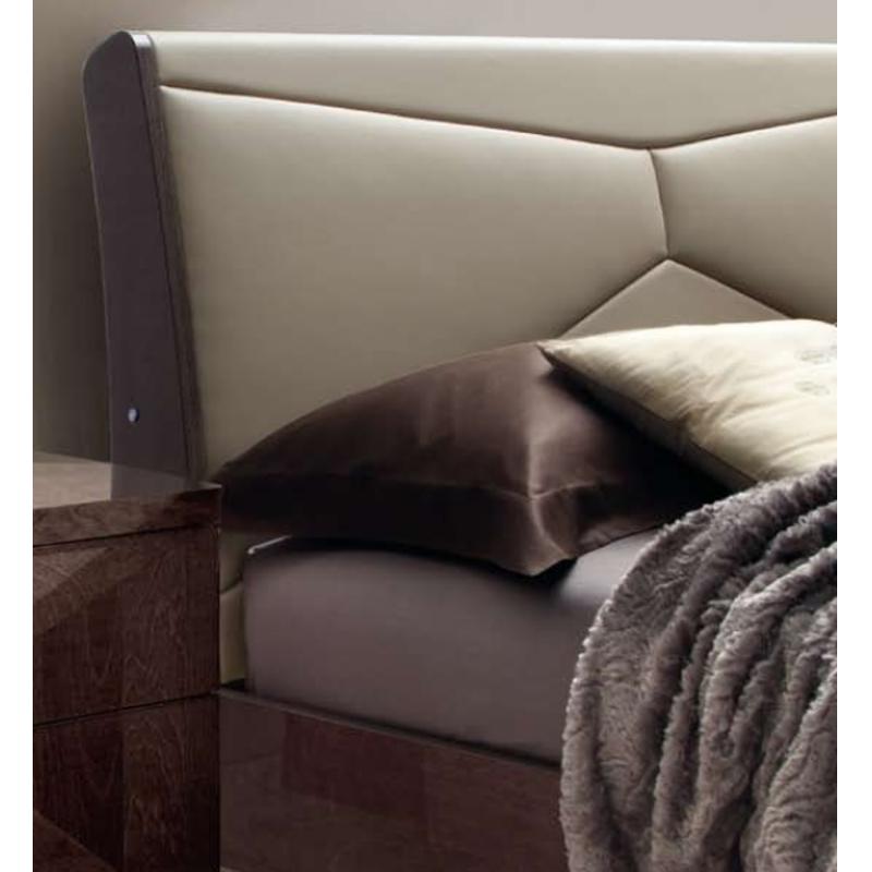 ALF Italia Elegance Queen Upholstered Platform Bed PJEV0200BT IMAGE 2