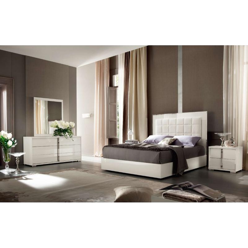 ALF Italia Imperia King Platform Bed with Storage PJIE0175BI IMAGE 4