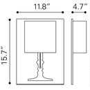  Zuo Dream 50403 Wall Lamp - Black IMAGE 2