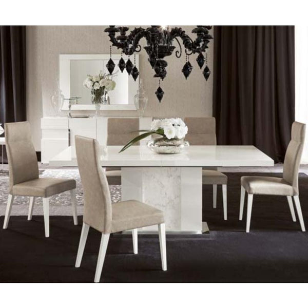 ALF Italia Canova Dining Table with Pedestal Base PJCV0616BI IMAGE 1
