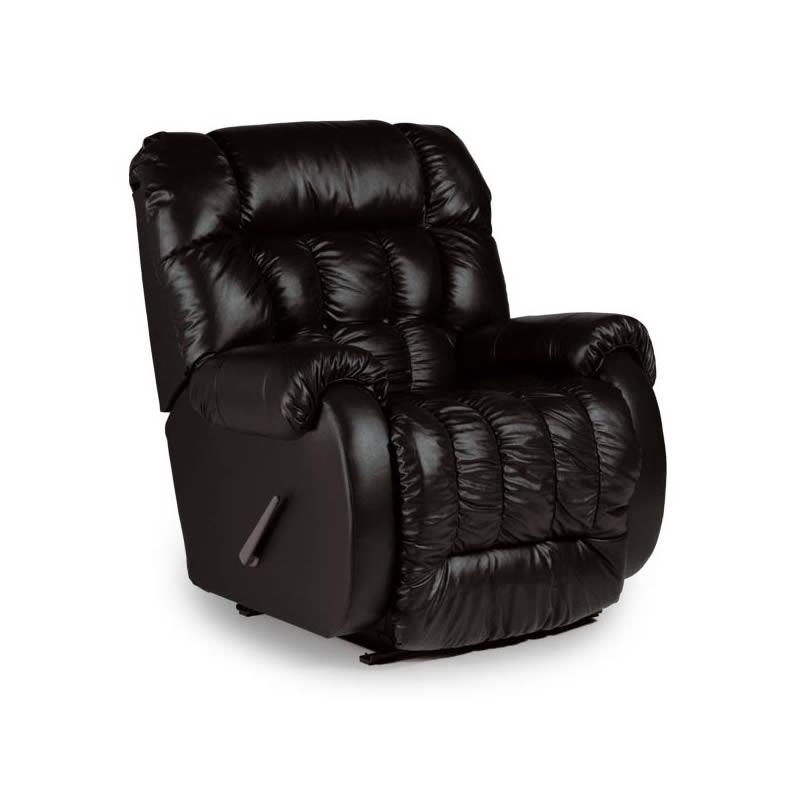 Best Home Furnishings Rake Leather Match Recliner 9B14LV IMAGE 2